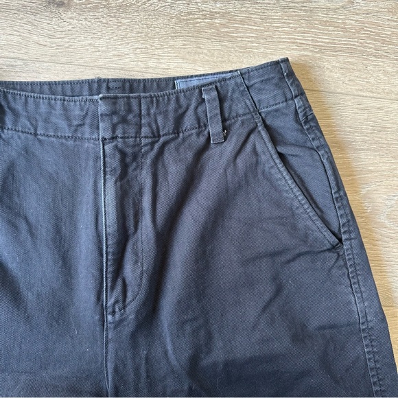 Gap Loose Khaki Pants Black Sz 2 Straight Leg - Picture 6 of 9